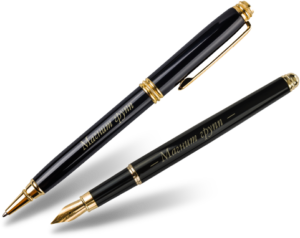 Ручка с гравировкой в подарок мужчине