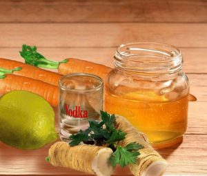 Водка с медом