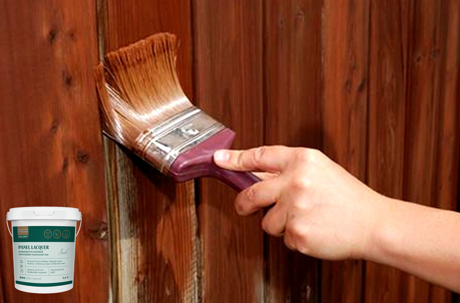 Панельный лак Kolorit Panel Lacquer