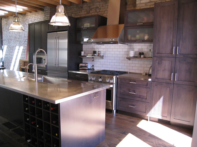 Основные требования к стилю «лофт» на кухне