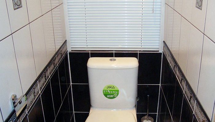 Выбор жалюзи для туалета и ванной комнаты