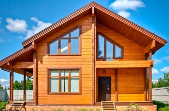 Свойства и особенности домов из профилированного бруса