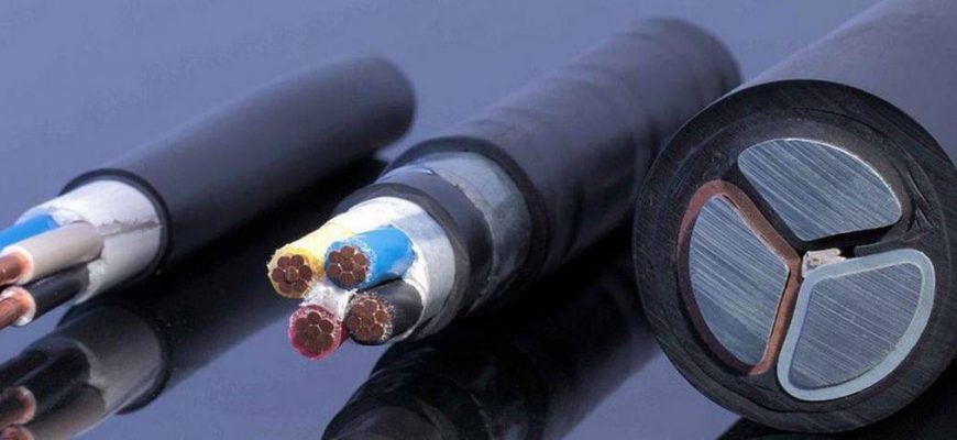Виды изоляции силовых кабелей