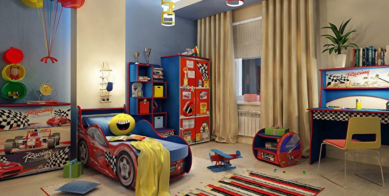 Как оформить комнату мальчику?